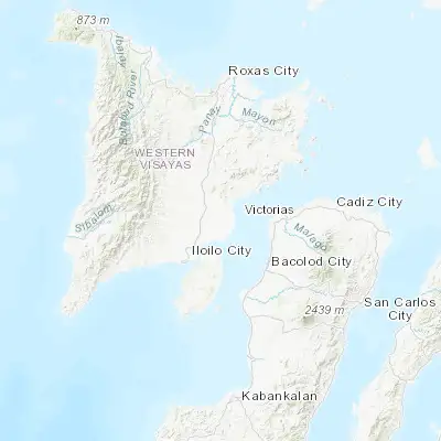 Map showing location of Barotac Nuevo (10.894170, 122.704440)