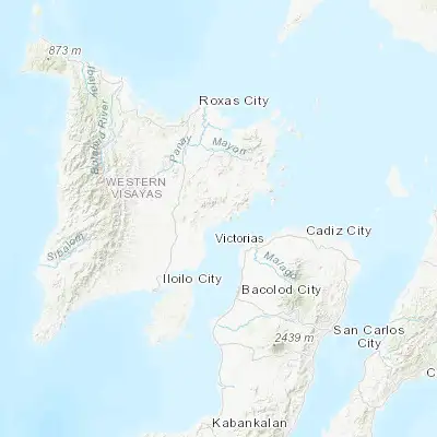 Map showing location of Barotac Viejo (11.041940, 122.852220)