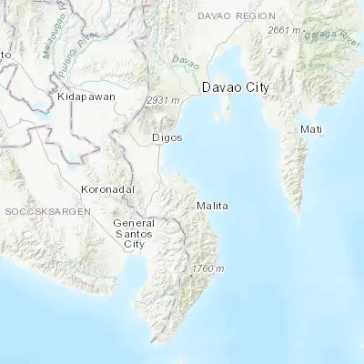 Map showing location of Basiawan (6.534170, 125.486940)