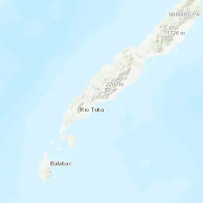 Map showing location of Batarasa (8.673350, 117.627950)
