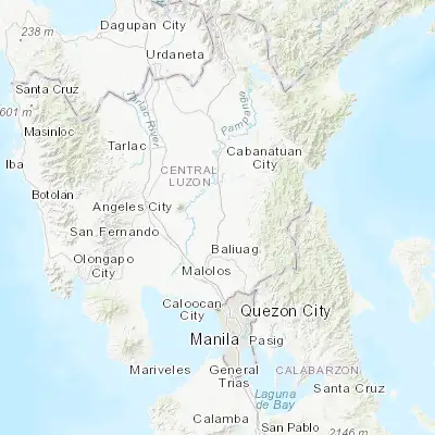 Map showing location of Batasan Bata (15.144420, 120.940770)
