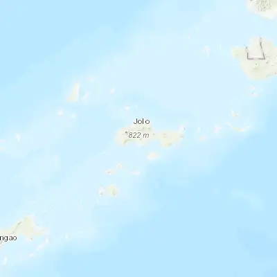 Map showing location of Binuang (5.956940, 121.060000)