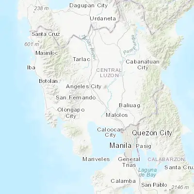 Map showing location of Bulaon (15.082620, 120.662880)
