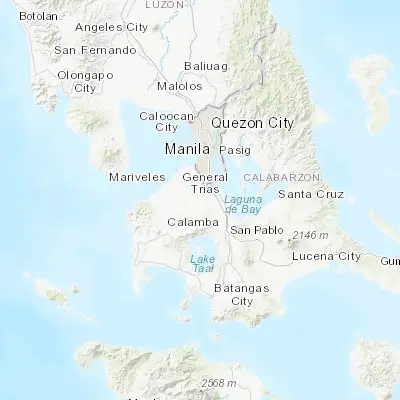 Map showing location of Bulihan (14.278200, 120.995030)