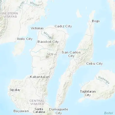 Map showing location of Buluangan (10.387070, 123.338100)