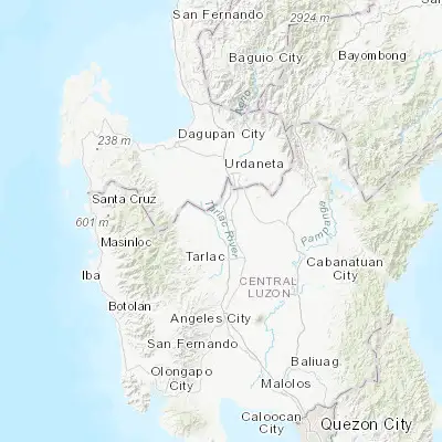 Map showing location of Cabayaoasan (15.663230, 120.551350)