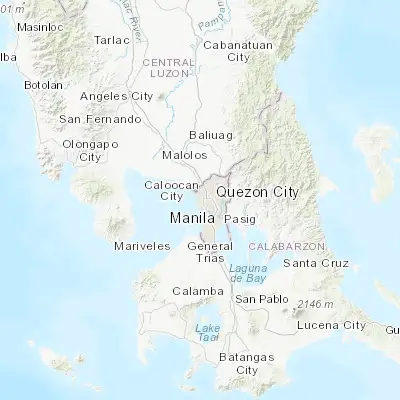 Map showing location of Caloocan City (14.649530, 120.967880)