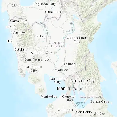 Map showing location of Candaba (15.095600, 120.826700)