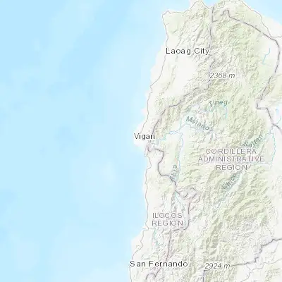 Map showing location of Caoayan (17.561940, 120.397500)