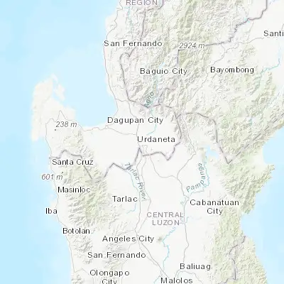 Map showing location of Caramutan (15.920740, 120.610120)
