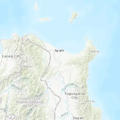 Map showing location of Catayauan (18.160720, 121.652710)