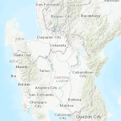 Map showing location of Cavite (15.677850, 120.769780)