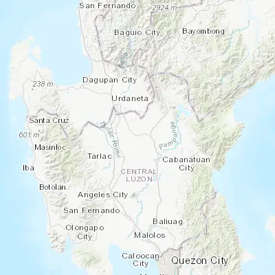 Map showing location of Cawayan Bugtong (15.633620, 120.776950)