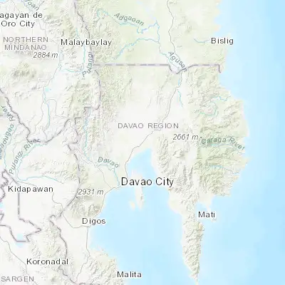Map showing location of Corocotan (7.399800, 125.772700)