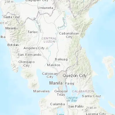 Map showing location of Diliman Primero (15.024700, 120.952080)