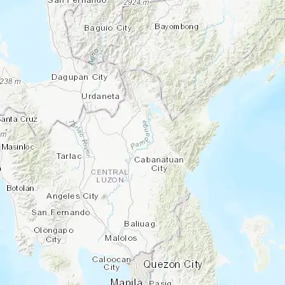 Map showing location of General Mamerto Natividad (15.602500, 121.051500)