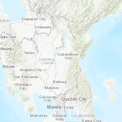 Map showing location of General Tinio (15.350750, 121.047730)