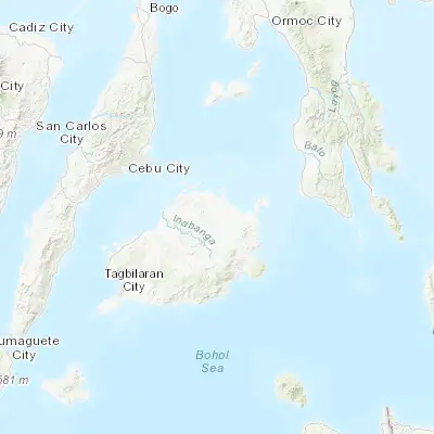 Map showing location of Hinlayagan Ilaud (10.030610, 124.334570)