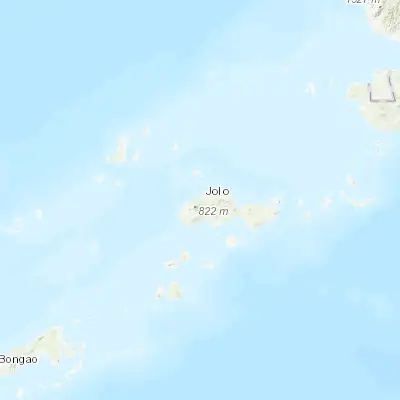 Map showing location of Kajatian (6.031110, 120.991940)
