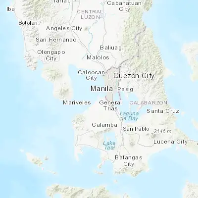 Map showing location of Kawit (14.444260, 120.901640)