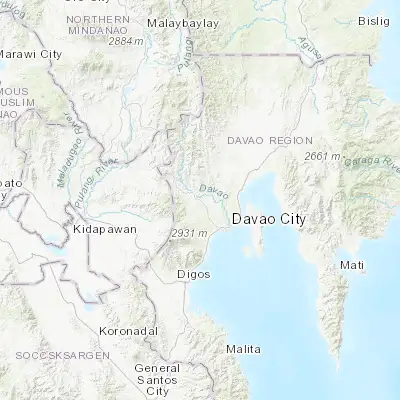 Map showing location of Lacson (7.211940, 125.442220)