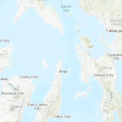 Map showing location of Lanao (11.256360, 124.024230)