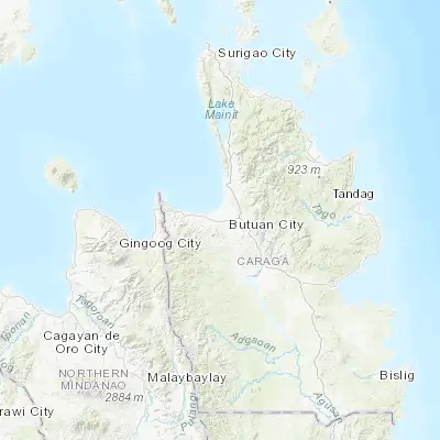 Map showing location of Libertad (8.944170, 125.501940)