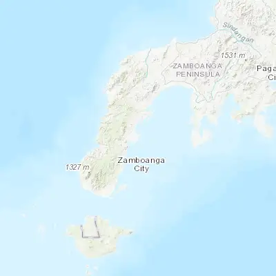 Map showing location of Limaong (7.360560, 122.366390)