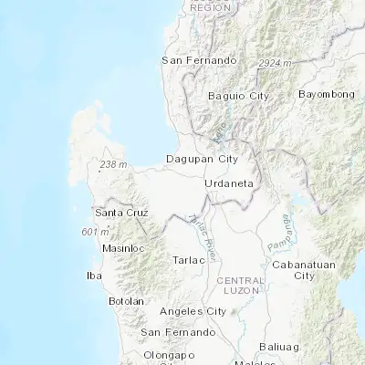 Map showing location of Loqueb Este (15.944810, 120.446070)