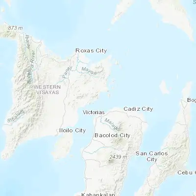 Map showing location of Malayo-an (11.097900, 123.009100)