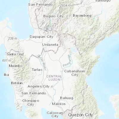 Map showing location of Maligaya (15.674700, 120.888700)