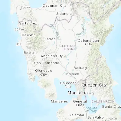 Map showing location of Malino (15.126950, 120.674310)
