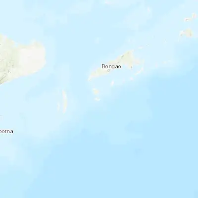 Map showing location of Manuk Mangkaw (4.800000, 119.850000)