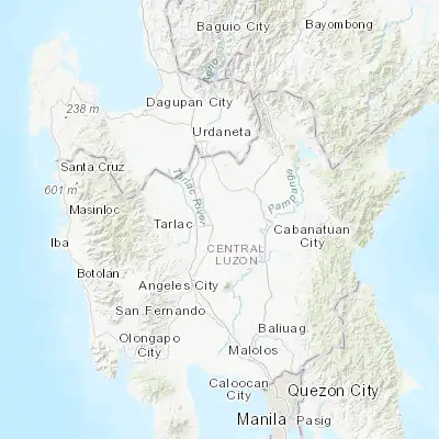 Map showing location of Matayumtayum (15.516600, 120.709800)