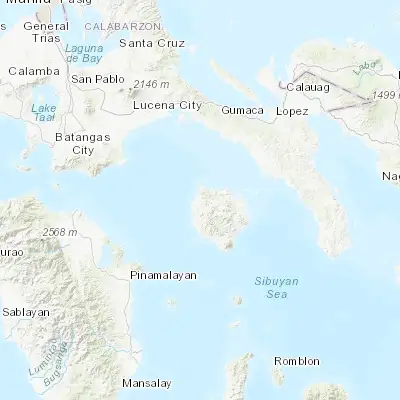 Map showing location of Mogpog (13.474440, 121.861390)