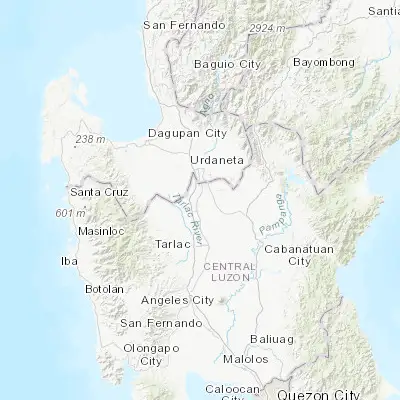 Map showing location of Nampicuan (15.731400, 120.625000)