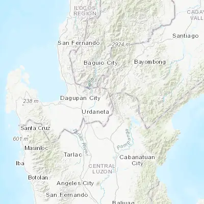 Map showing location of Natividad (16.044300, 120.798700)