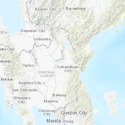 Map showing location of Palayan City (15.541500, 121.084800)
