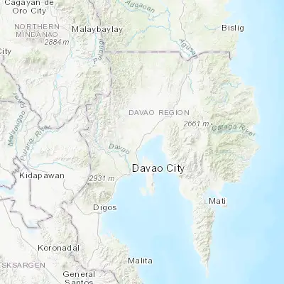 Map showing location of Panabo (7.308060, 125.684170)
