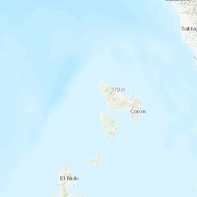 Map showing location of Panlaitan (12.119070, 119.848610)