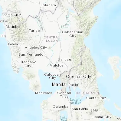 Map showing location of Pantubig (14.968060, 120.954720)