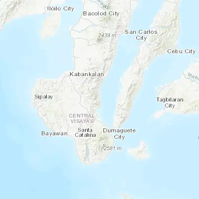 Map showing location of Payabon (9.759000, 123.141200)