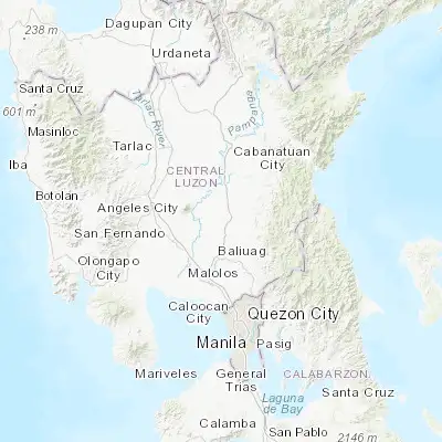 Map showing location of Salapungan (15.133900, 120.927940)