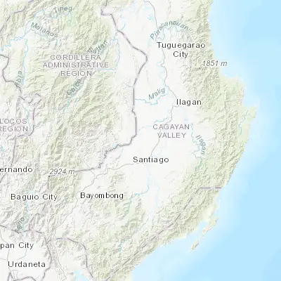 Map showing location of Salinungan Proper (16.869060, 121.614540)