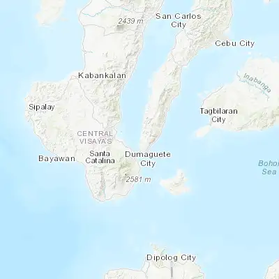Map showing location of Samboan (9.527600, 123.306900)