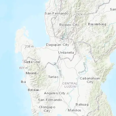 Map showing location of San Pedro Apartado (15.837020, 120.565210)