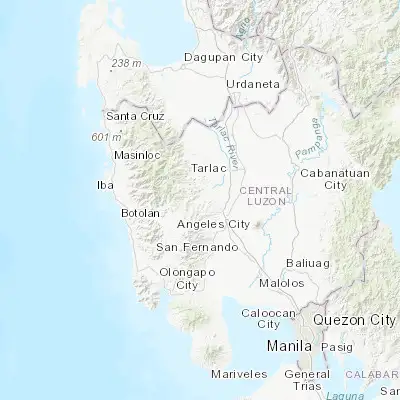Map showing location of Santa Juliana (15.328260, 120.428630)