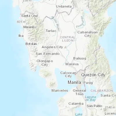 Map showing location of Santa Rita (14.999300, 120.611700)