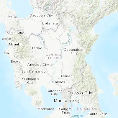Map showing location of Santo Cristo (15.296830, 120.890250)