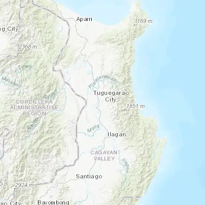 Map showing location of Simanu Sur (17.485230, 121.834260)